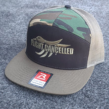 Load image into Gallery viewer, 7 Panel OG Camo/Loden/Khaki Flatbrim Snapback - Rise Outdoors Apparel Company 

