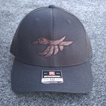 Load image into Gallery viewer, Black OG Trucker - Rise Outdoors Apparel Company 
