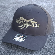 Load image into Gallery viewer, Black Full Logo Trucker - Rise Outdoors Apparel Company 
