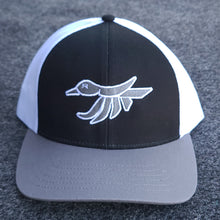 Load image into Gallery viewer, Black/White/Grey OG Trucker - Rise Outdoors Apparel Company 
