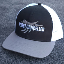 Load image into Gallery viewer, Black/White/Grey Full Logo Trucker - Rise Outdoors Apparel Company 
