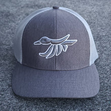 Load image into Gallery viewer, Dark/Light Grey OG Puff Trucker - Rise Outdoors Apparel Company 
